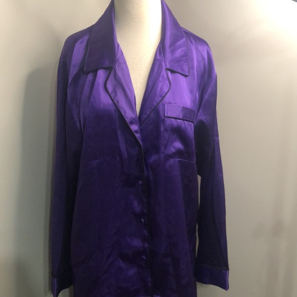 Frederick’s of Hollywood purple pajama set, size L - Picture 3 of 11